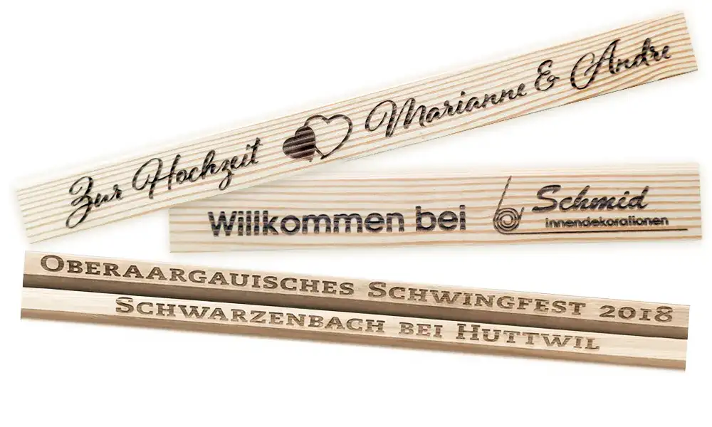 Gravieren für Geschenke